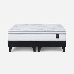 ROSEN - Box Spring Art 4 King Negro