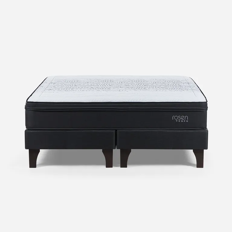 ROSEN Box Spring Super king Box Spring Tempo Gris