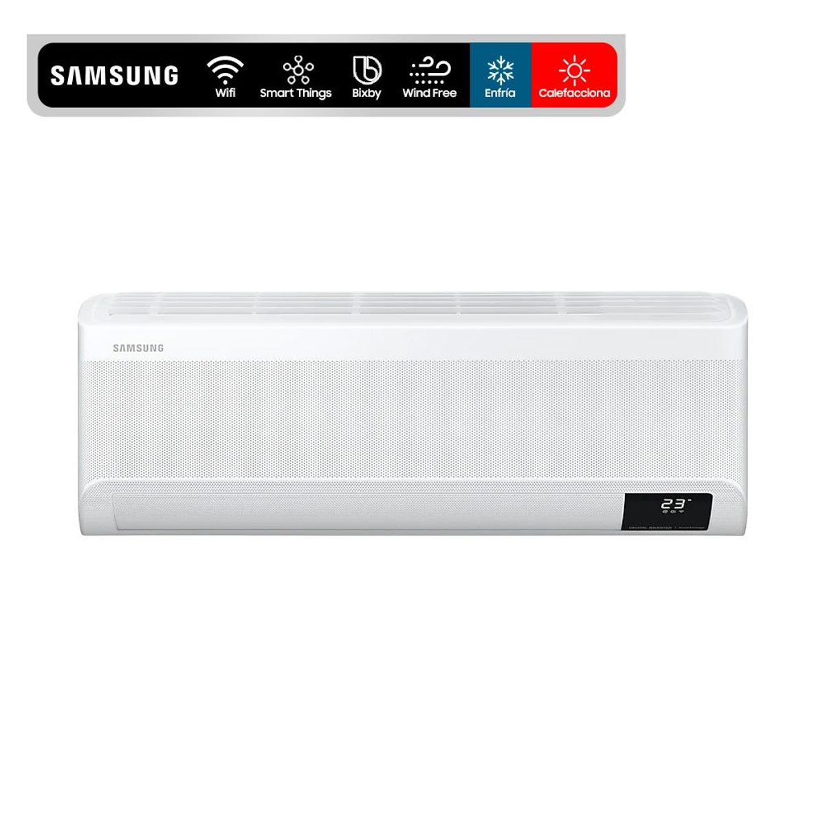SAMSUNG - Aire Acondicionado split Wind-Free frío/calor 12.000 BTU