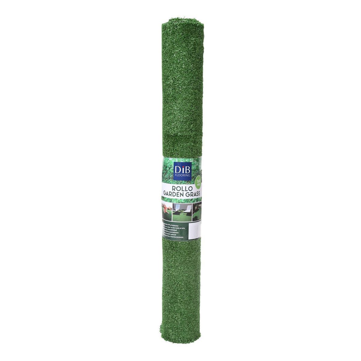 DIB - Pasto Sintético Garden Grass 10 mm 4x1 metros