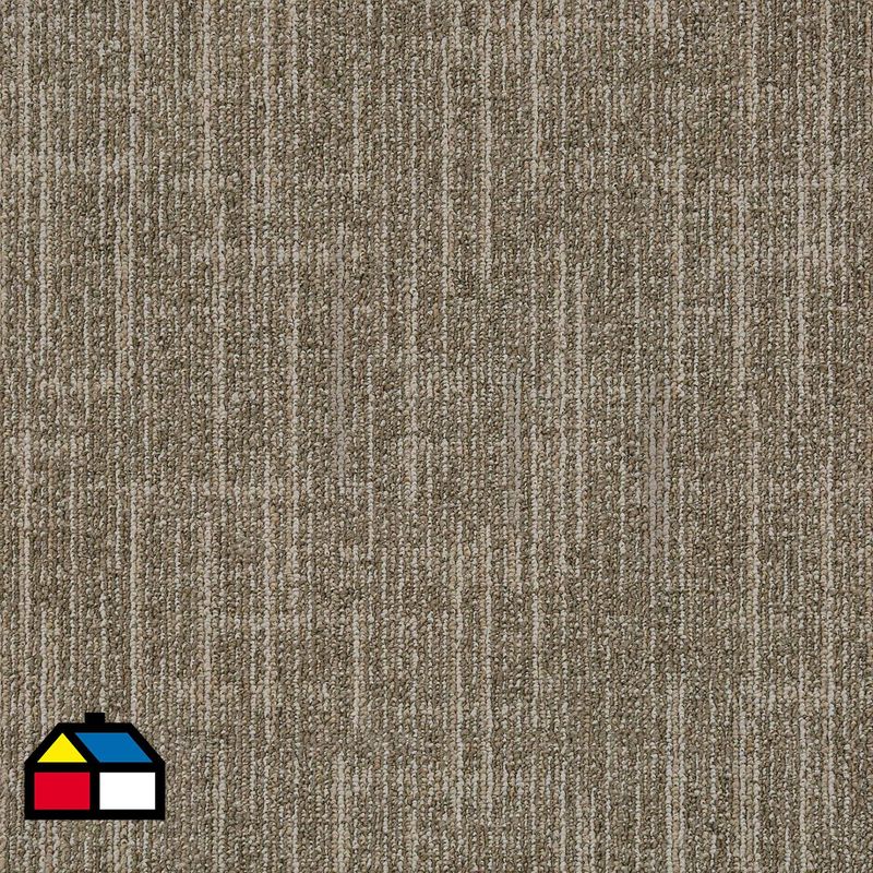 DIB - Alfombra en palmeta citizen beige 50x50 cm 20 unidades