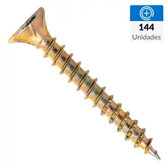 MAMUT - Tornillo Tirafondo Madera 1-1/4 " 8 mm 144 unidad(es)