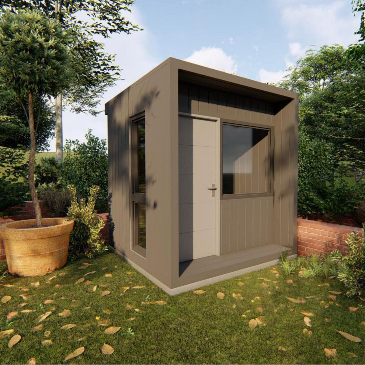 TWH - Módulo multiuso prefabricado Arrayan 2,34x2,34 m.