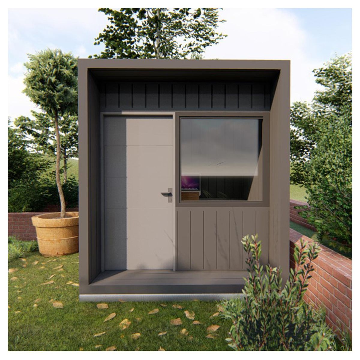 TWH - Módulo multiuso prefabricado Arrayan 2,34x2,34 m.