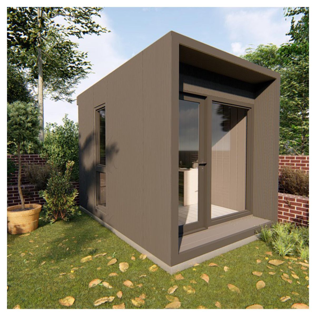 TWH - Módulo multiuso prefabricado Peumo 2,34x3,51 m.