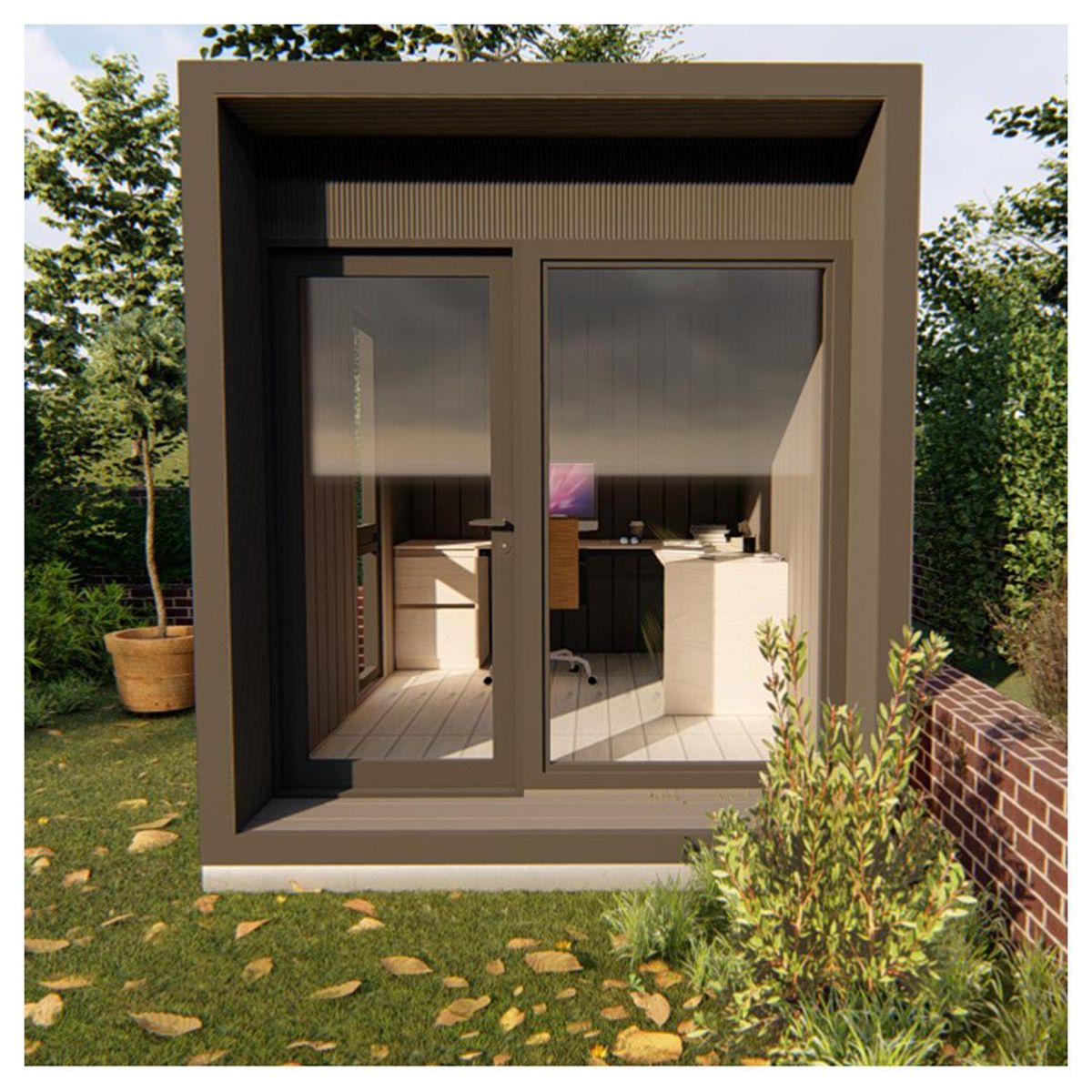 TWH - Módulo multiuso prefabricado Peumo 2,34x3,51 m.