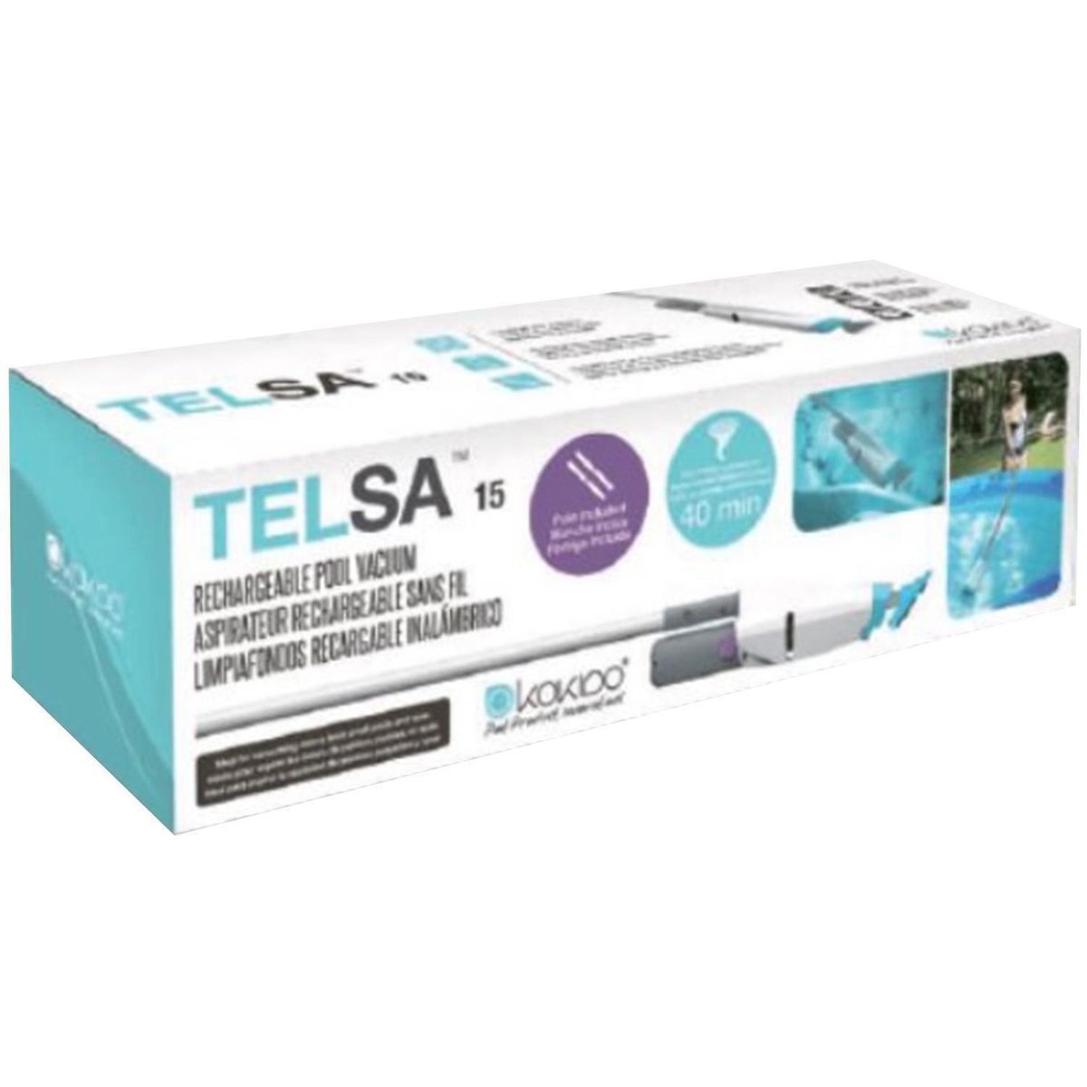 KOKIDO - Aspiradora para piscina Telsa 15