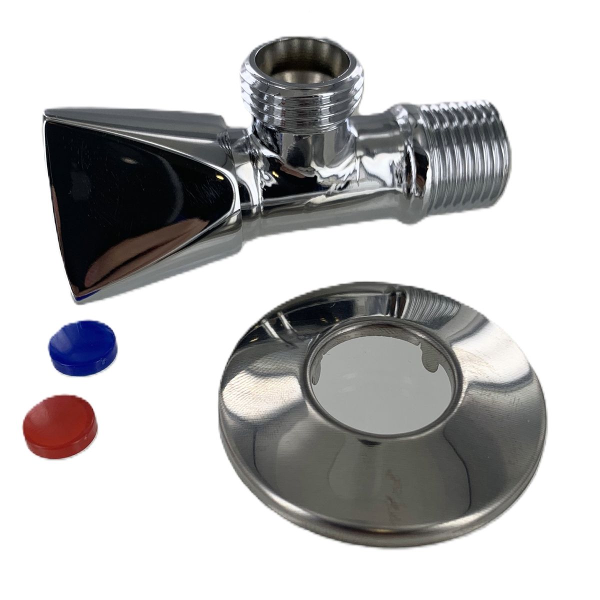 GENEBRE - Llave Angular Cromada 1/2"x1/2" He He