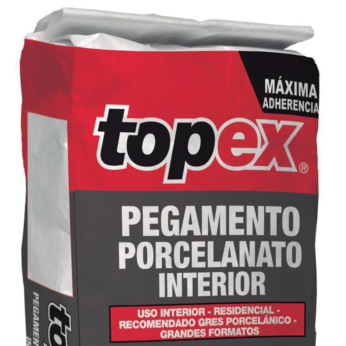 TOPEX - Adhesivo Porcelanato Piso y muro Superficie Rígido 20 kg