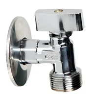 Llave Angular Cromada Lavadora 1/ 2""X3/ 4""