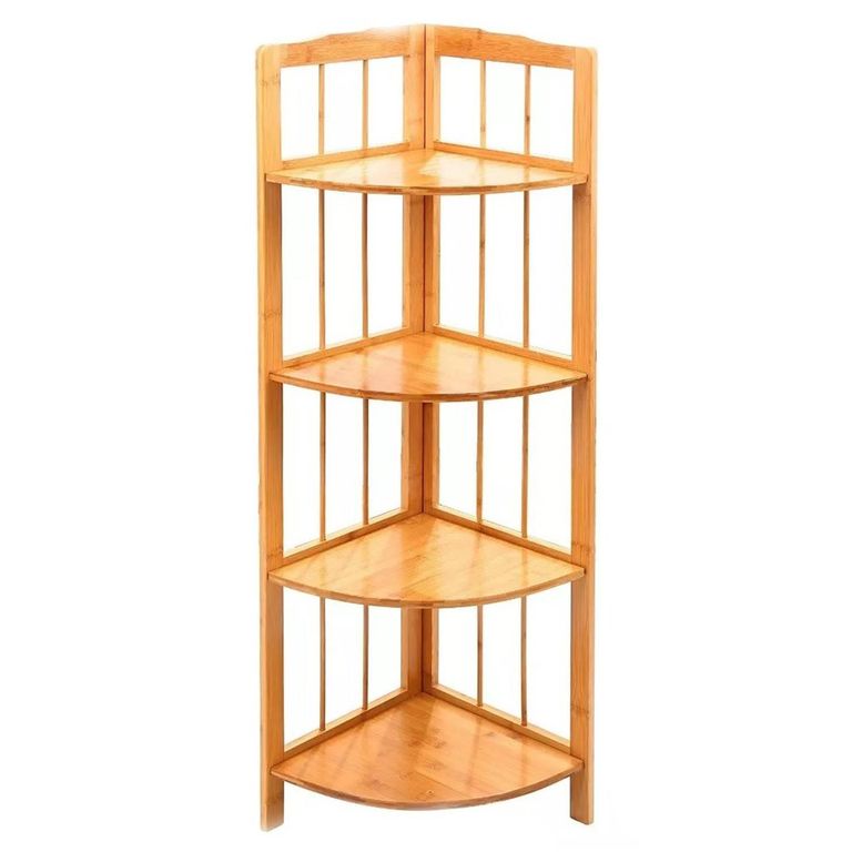 Repisa Madera 4 Nivel(es) 30x112x30 cm Cafe