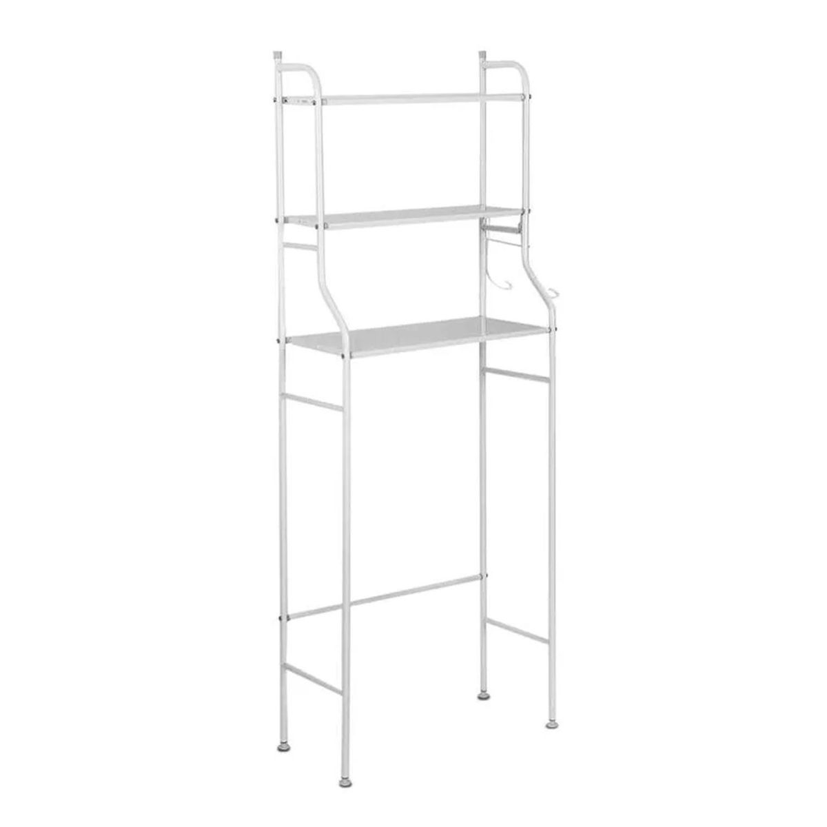 IMPORTADORA USA - Estante Metal 3 Nivel(es) 48x153x25 cm Blanco