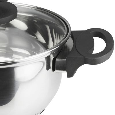 Imagen 2 del producto Batería de Cocina 5 Piezas Acero inoxidable Style Plateado