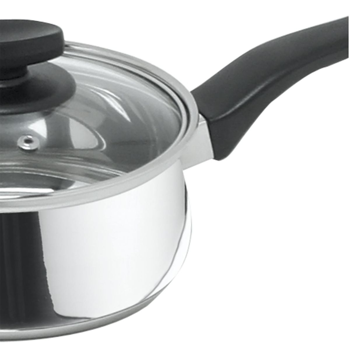 MAGEFESA - Batería de Cocina 7 Piezas Acero inoxidable Deliss Plateado