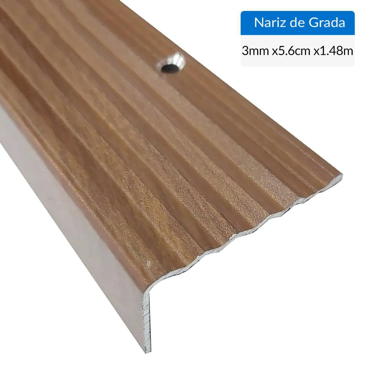 HOLZTEK - Nariz de grada cerezo 1,48 mt holztek