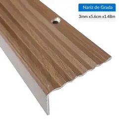 HOLZTEK - Nariz de grada cerezo 1,48 mt
