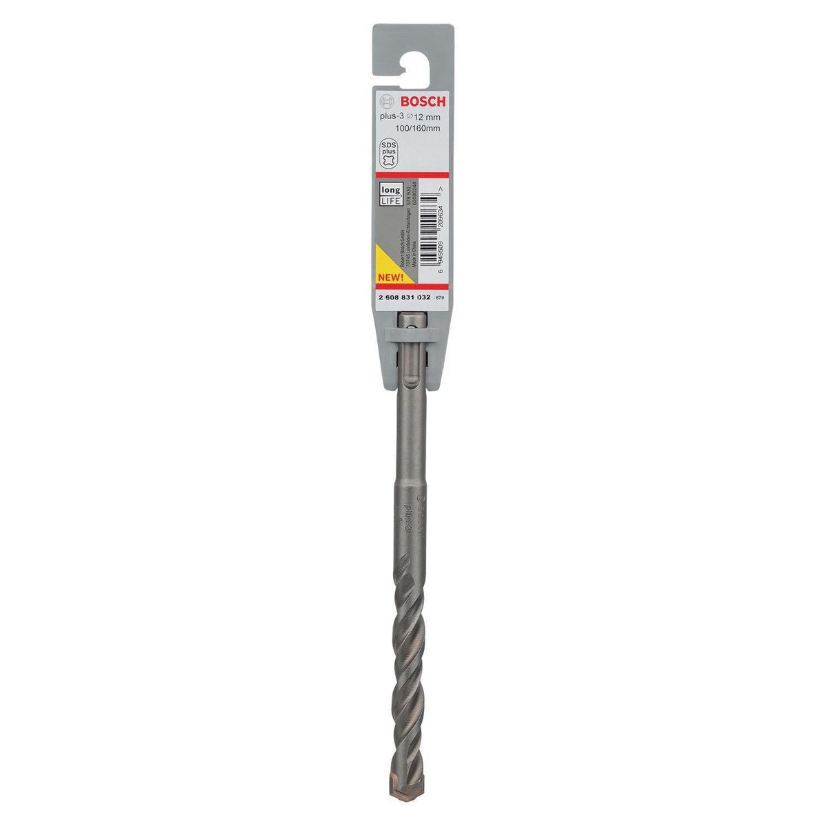 BOSCH - Broca SDS PLUS 3 para concreto 12x100x160 mm