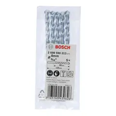 BOSCH - Set brocas para concreto 8x80x120 mm 5 unidades
