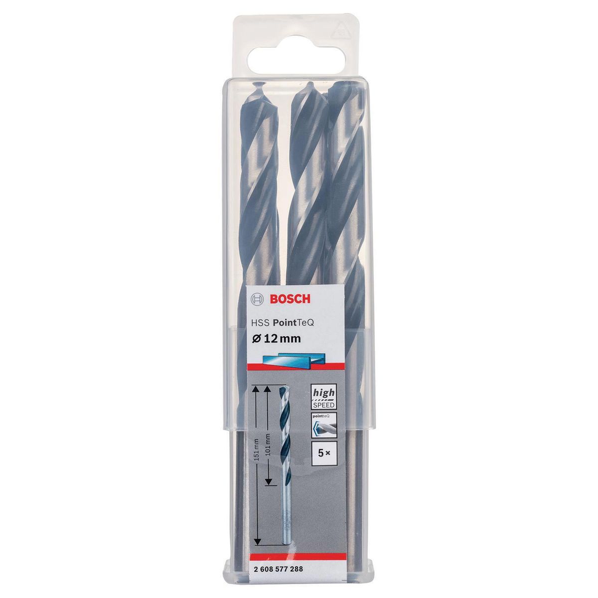 BOSCH - Set brocas para concreto 5, 6 y 8 mm 3 unidades