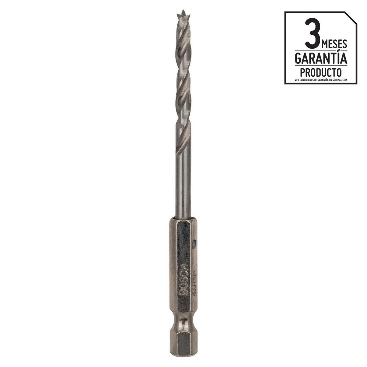 BOSCH - Broca para madera 4 mm