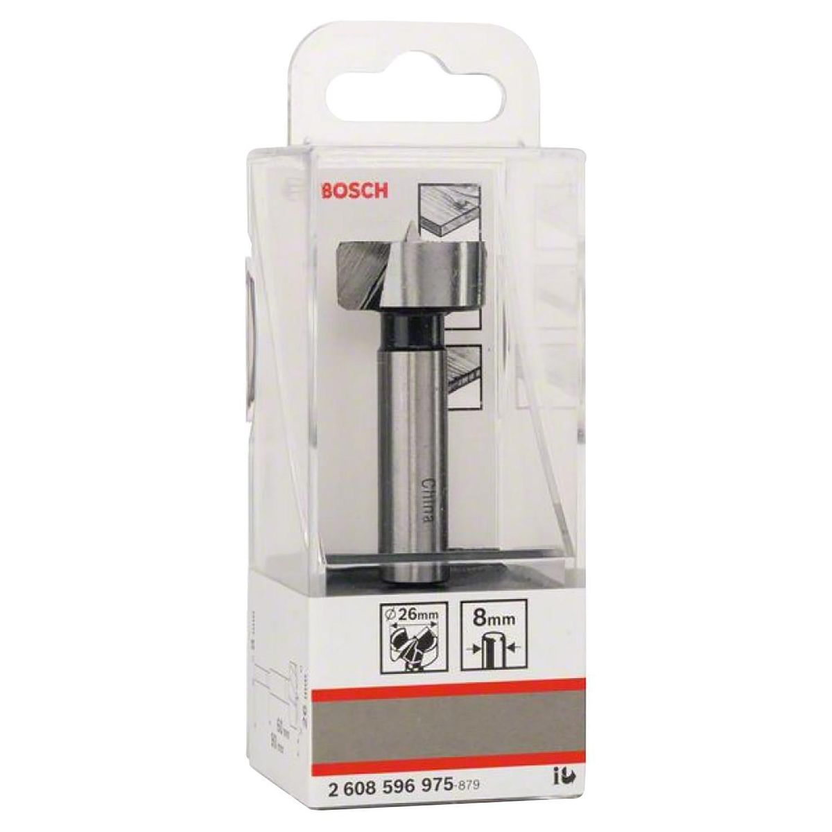BOSCH - Broca fostner para madera 26 mm