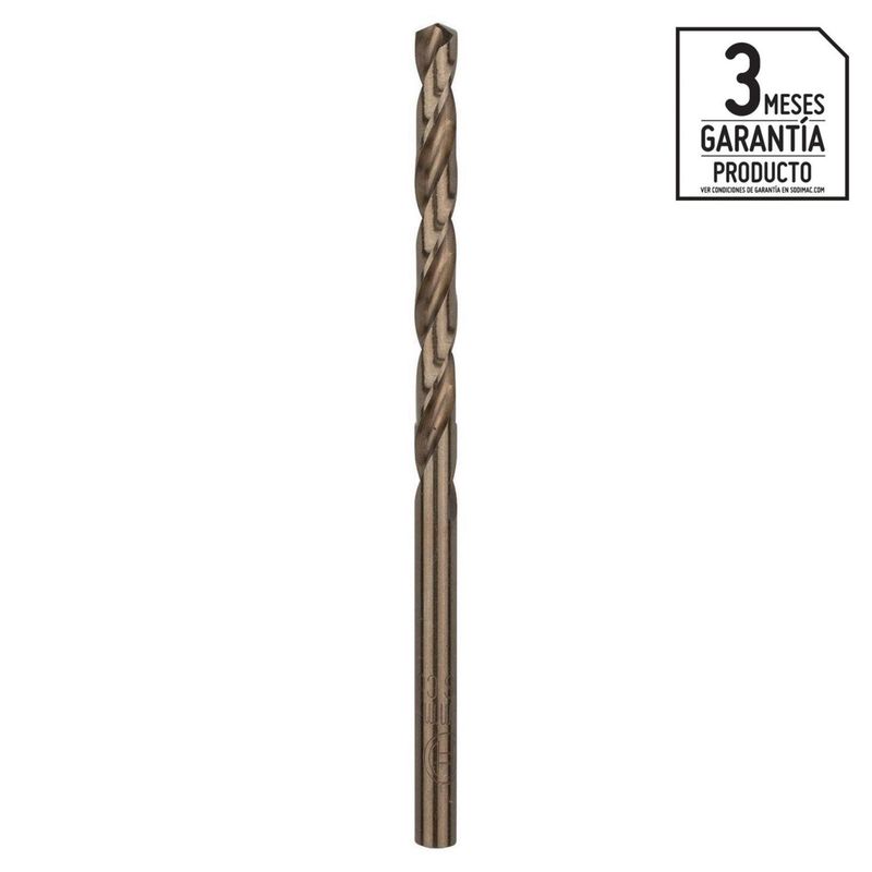 BOSCH - Set brocas HSS-CO para metal 6 mm 10 unidades
