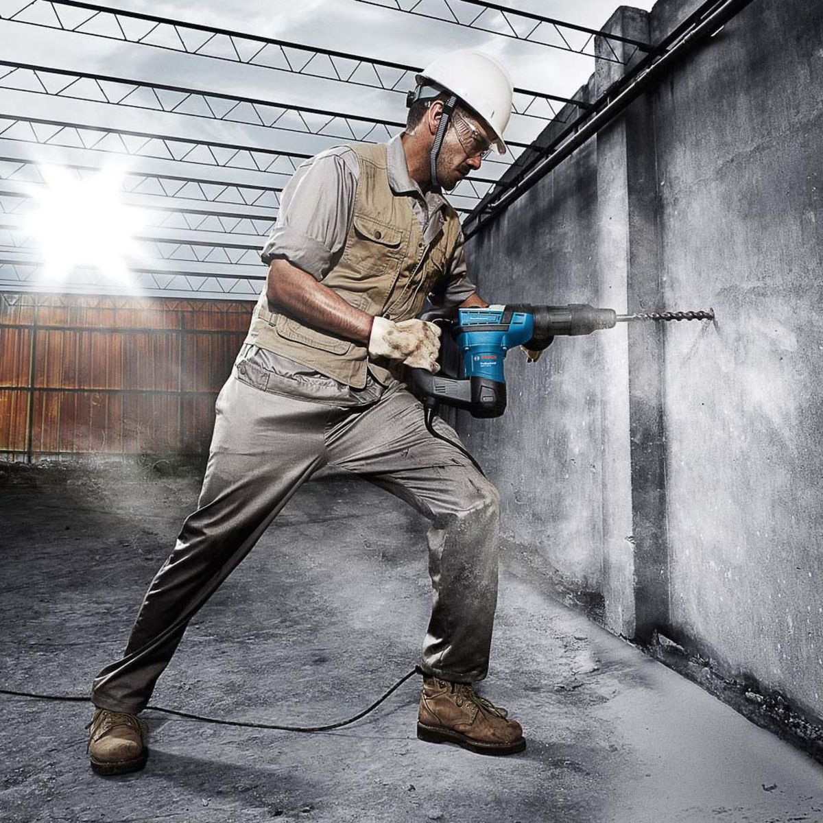 BOSCH - Broca SDS MAX-4 para hormigón 18x400x540 mm