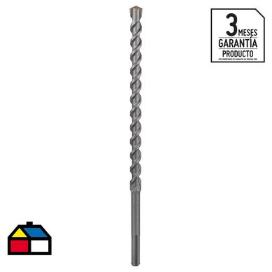 Broca SDS MAX-4 para hormign 25x400x520 mm