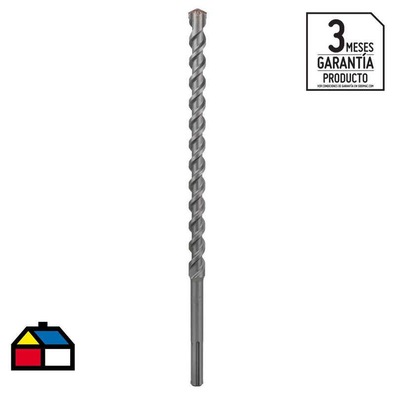 BOSCH - Broca SDS MAX-4 para hormigón 25x400x520 mm