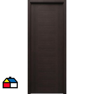 Puerta Tokyo PET (Eco reciclada) 80x200 Precolgada Derecha Chocolate