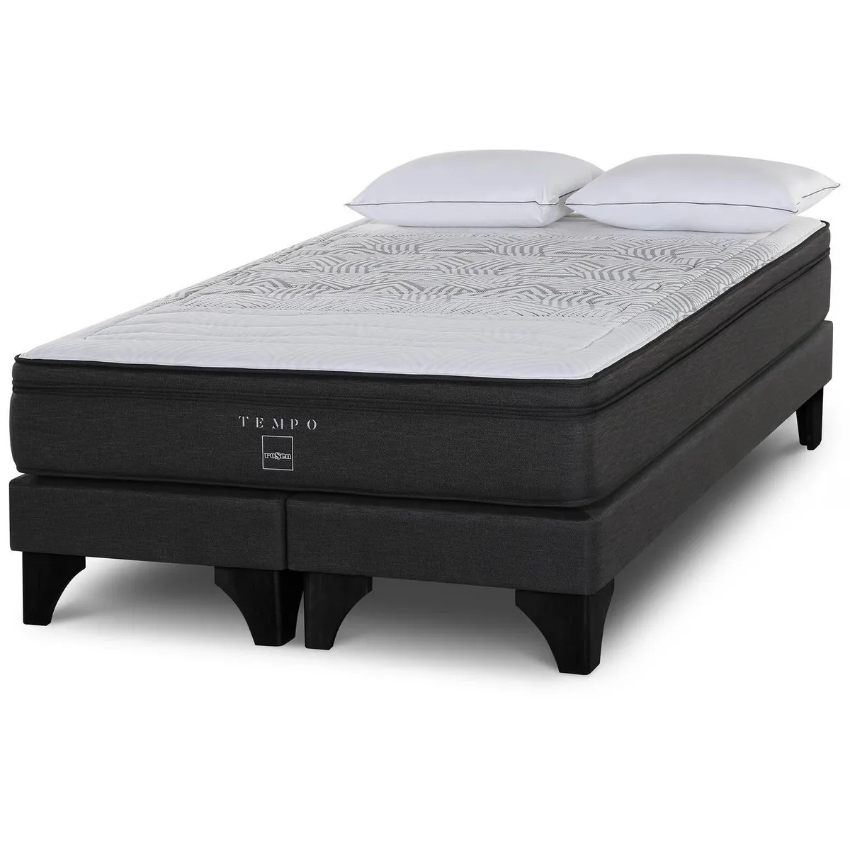 ROSEN - Cama Europea 2 Plazas Base Dividida Tempo/Almohada