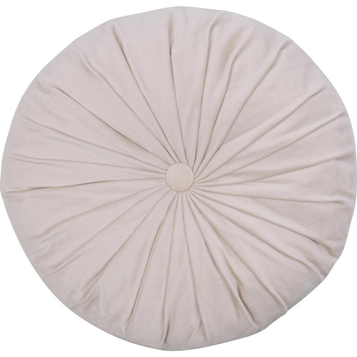 SOHOME - Cojín capitone 45 cm beige
