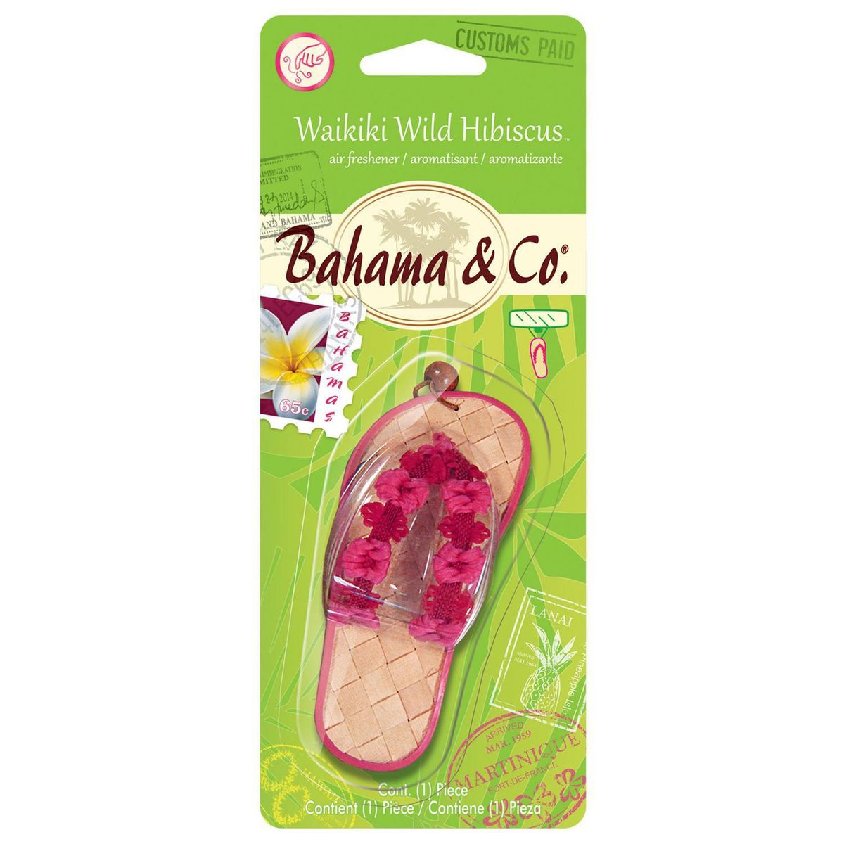 BAHANA AND CO - Aroma Automotriz Bahana&co Wild Hibiscus Forma Sandalia