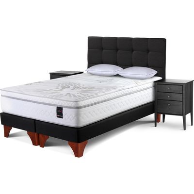 Imagen 2 del producto Cama Europea 2 Plazas Base Dividida Art 4/ Issey Gr