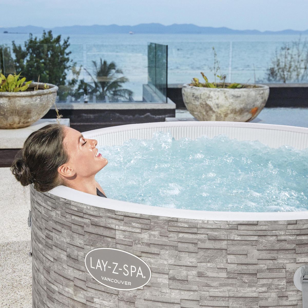 BESTWAY - Spa inflable vancouver airjet plus lay-z 3-5 personas