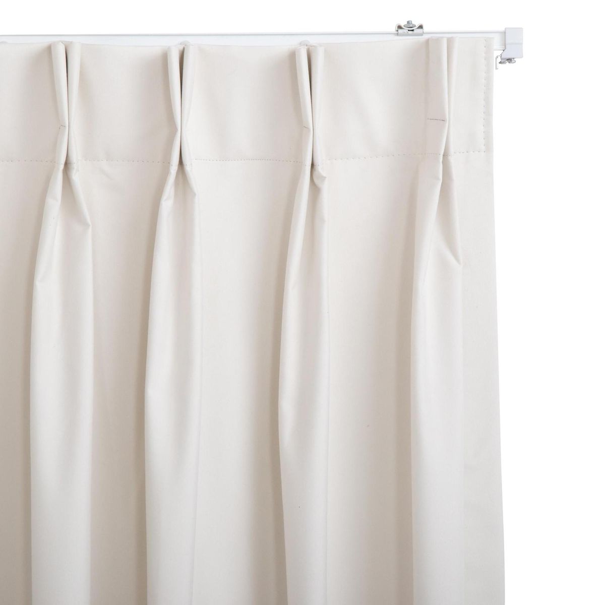 JUST HOME COLLECTION - Cortina Tela Black Out Crudo Ancho 100 cm a 200 cm Alto 75 cm a 240 cm