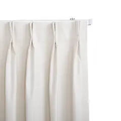 JUST HOME COLLECTION - Cortina Tela Black Out Crudo Ancho 401 cm a 450 cm Alto 75 cm a 240 cm