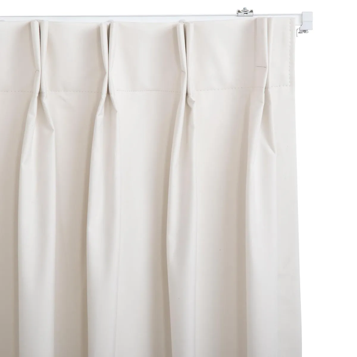 JUST HOME COLLECTION - Cortina Tela Black Out Crudo Ancho 301 cm a 350 cm Alto 75 cm a 240 cm