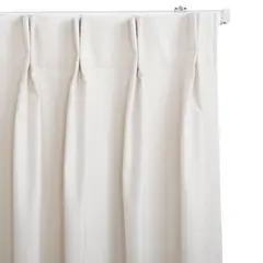 JUST HOME COLLECTION - Cortina Tela Black Out Crudo Ancho 301 cm a 350 cm Alto 75 cm a 240 cm