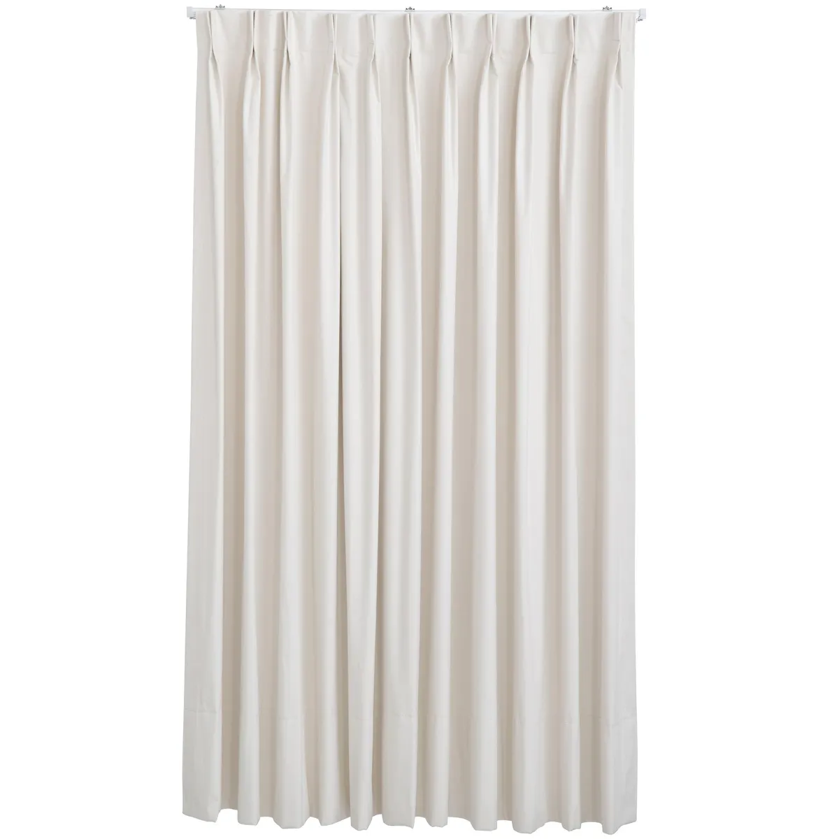 JUST HOME COLLECTION - Cortina Tela Black Out Crudo Ancho 301 cm a 350 cm Alto 75 cm a 240 cm