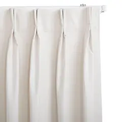 JUST HOME COLLECTION - Cortina Tela Black Out Crudo Ancho 351 cma400 cm Alto 241 cma260 cm