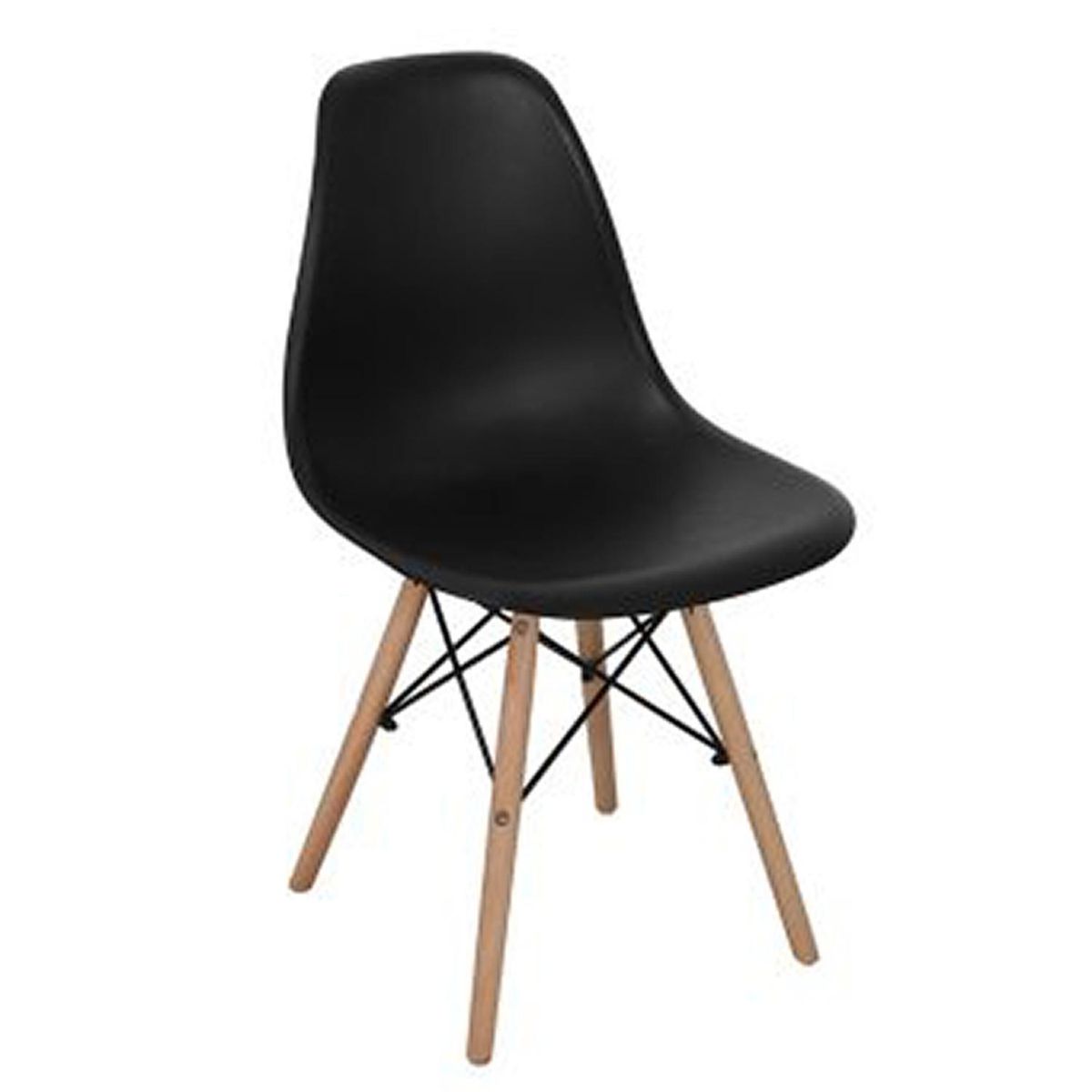 JUST HOME COLLECTION - Silla Eames Negro 83x46.5x51 cm