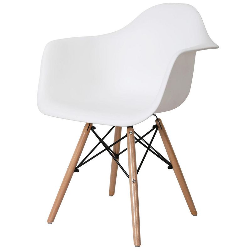JUST HOME COLLECTION - Silla Gales Blanco 79x62x60 cm