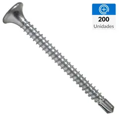 MAMUT - Tornillo Autoperforante Yeso-Cartón 1-5/8 " 6 mm 200 unidad(es)