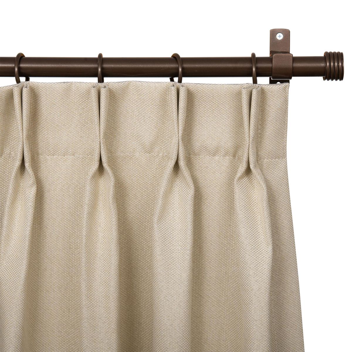 JUST HOME COLLECTION - Cortina Tela SunOut Beige Ancho 100 cm a 200 cm Alto 261 cm a 320 cm