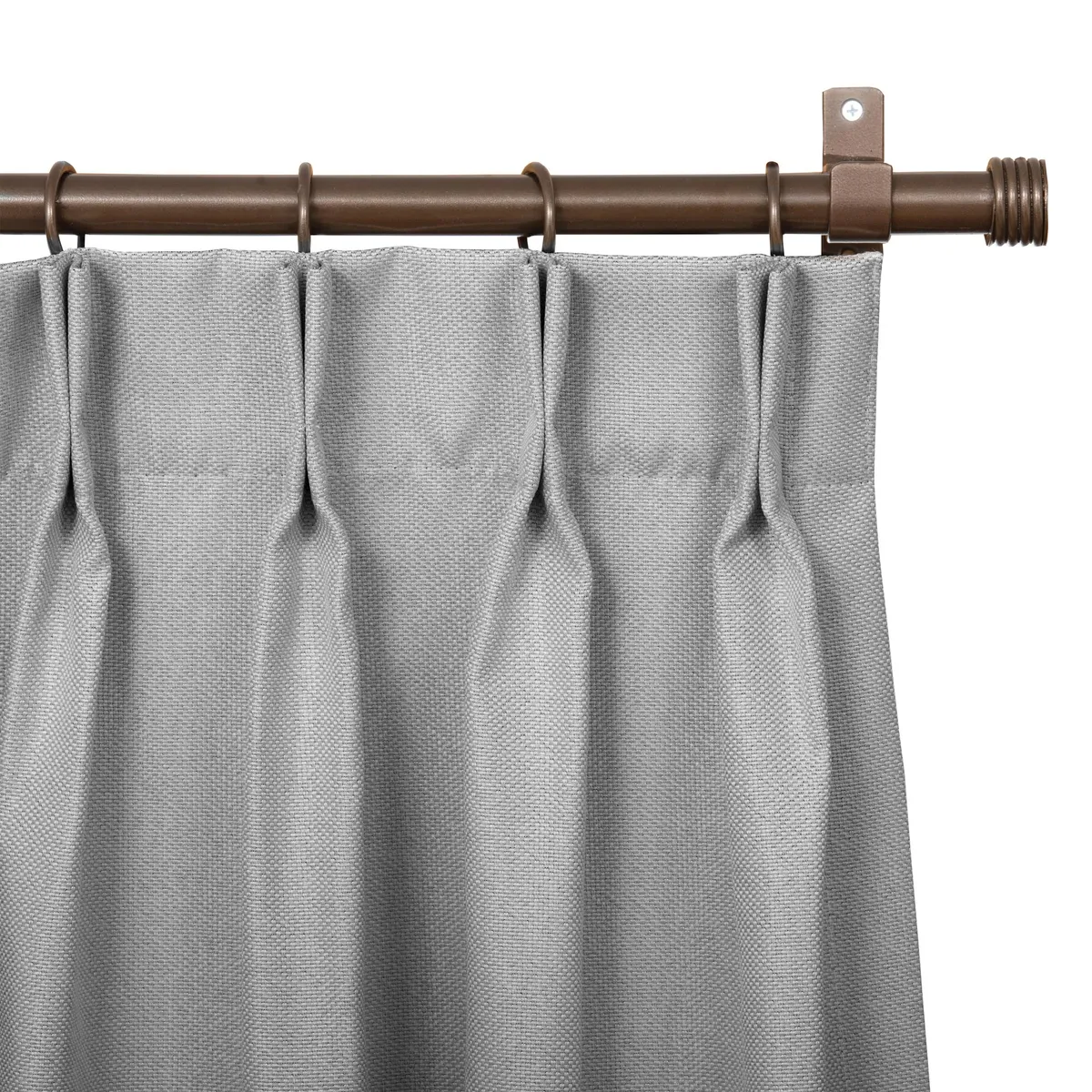 JUST HOME COLLECTION - Cortina Tela SunOut Gris/Plata Ancho 100 cma200 cm Alto 261 cma320 cm