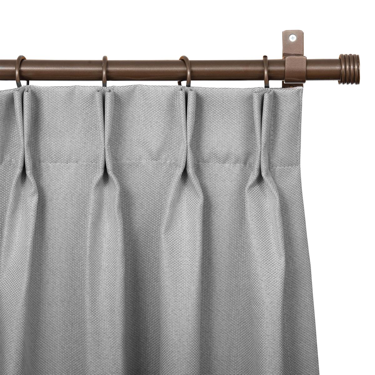 JUST HOME COLLECTION - Cortina Tela SunOut Gris/Plata Ancho 401 cma450 cm Alto 75 cma240 cm