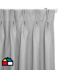 JUST HOME COLLECTION - Cortina Tela SunOut Gris/Plata Ancho 100 cma200 cm Alto 261 cma320 cm