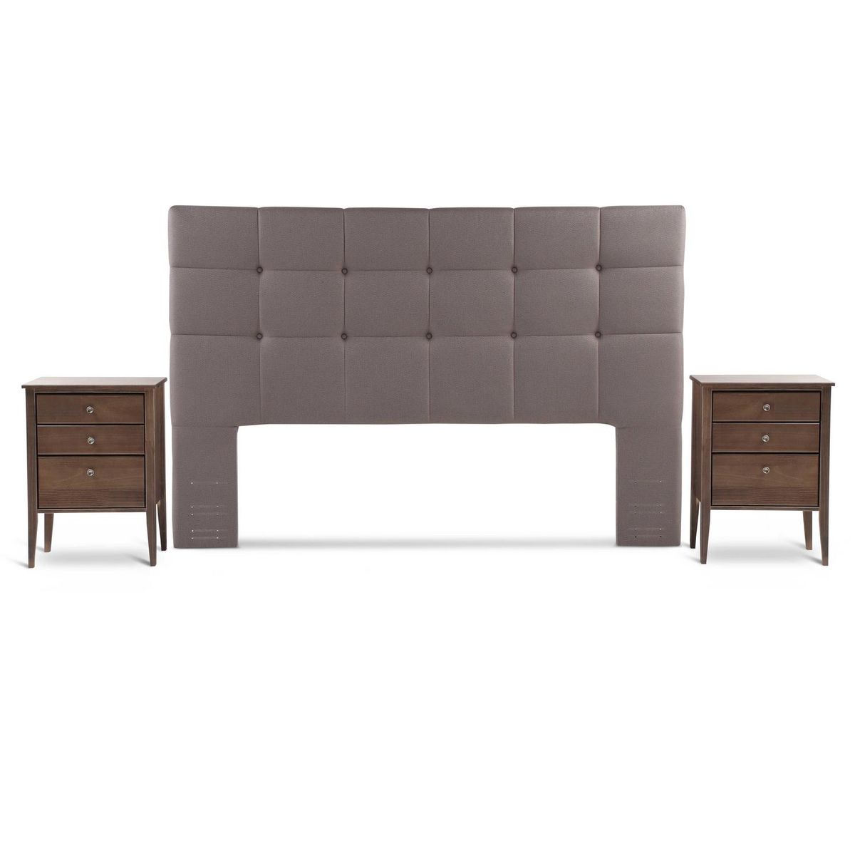 ROSEN - Respaldo 2 Plazas + 2 Veladores Issey