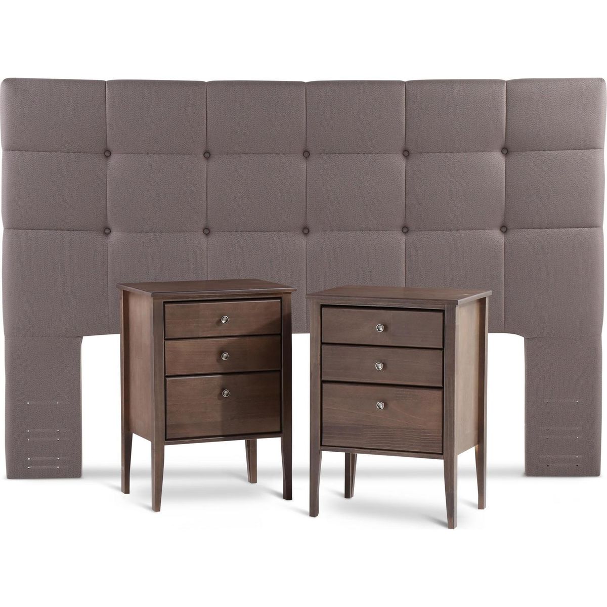 ROSEN - Respaldo 2 Plazas + 2 Veladores Issey